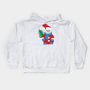 Snowman Kids Hoodie